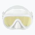 Дамска маска за гмуркане Cressi Honey 420 UV white/white/yellow/blue 2