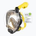 Цялолицева маска за шнорхелинг Cressi Komodo Full Face black/yellow 2