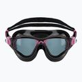Маска за плуване Cressi Cobra black/black/pink smoked 2