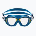 Детска маска за плуване Cressi Mini Cobra blue/yellow 2