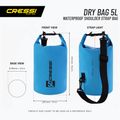 Cressi Суха чанта 5 л бяла 7