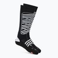 Детски скиорски чорапи Mico Heavy Weight Superthermo Primaloft Merino Ski nero bianco