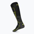 Скиорски чорапи Mico Medium Weight Superthermo Natural Marino Ski nero/giallo fluo 2