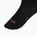 Дамски скиорски чорапи Mico Light Weight Superthermo Natural Merino Ski nero/fucsia fluorescente 3