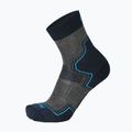 Mico Light Weight Extra Dry Hike Crew тъмно сини чорапи за трекинг CA03069