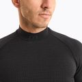 Мъжка термоактивна блуза Mico Odor Zero Mock Neck nero 3