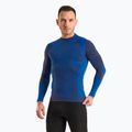 Мъжка термоактивна блуза Mico Warm Control Round Neck piombo