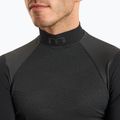 Мъжка термална тениска Mico Warm Control Mock Neck black IN01851 3