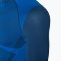 Мъжка термоактивна блуза Mico Warm Control Zip Neck piombo 3