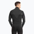 Мъжка термоактивна блуза Mico Warm Control Zip Neck nero 2