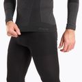 Мъжка термоактивна блуза Mico Warm Control Zip Neck nero 5