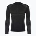 Мъжка термоактивна блуза Mico Warm Control Zip Neck nero 6