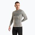 Мъжка термоактивна блуза Mico Odor Zero Round Neck grigio
