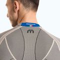 Мъжка термоактивна блуза Mico Odor Zero Round Neck grigio 3