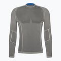 Мъжка термоактивна блуза Mico Odor Zero Round Neck grigio 6