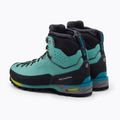 Дамски високопланински ботуши SCARPA Zodiac Tech GTX green/blue 3