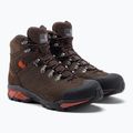 Мъжки ботуши за трекинг SCARPA ZG Pro GTX dark coffee/rust 5