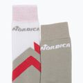 Nordica Multisports Winter Jr детски ски чорапи 2 чифта lt grey/coral/white 5