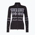 Дамски термо суитшърт Newland Guenda Full Zip black/white