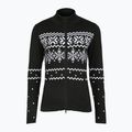 Дамски термо суитшърт Newland Guenda Full Zip black/white