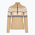 Дамски термо суитшърт Newland Isalind Half Zip biscuit/white