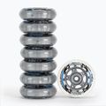 Колела за ролери с лагери FILA Wheels+A5+Alus 6mm white 2