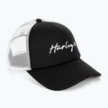 Дамска бейзболна шапка Hurley Icon Script Trucker black/white