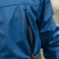 Мъжко яке за колоездене Northwave Easy Out Softshell тъмно синьо / горско зелено 12