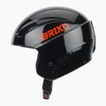 Детска скиорска каска Briko Elias Jr shiny black/orange 3