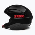 Детска ски каска Briko Elias Jr shiny black/orange