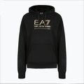 Мъжки суитшърт EA7 Emporio Armani Train Visibility Hoodie black/gold