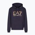 Мъжки суитшърт EA7 Emporio Armani Train Logo Series Big Logo Hoodie armani blue