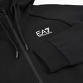Мъжки суитшърт Emporio Armani EA7 Train Logo Series Extended Logo Hoodie Fz black / white 5