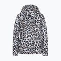 Дамско ски яке EA7 Emporio Armani Ski Kitzbuhel Softshell fancy white animalier 2