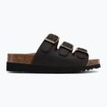 Дамски чехли Scholl Rio Wedge Ad Med dark brown 2