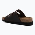 Дамски чехли Scholl Rio Wedge Ad Med dark brown 3