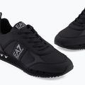 Обувки EA7 Emporio Armani Black & White Carbon triple black / silver logo 13