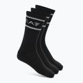 Чорапи EA7 Emporio Armani Train Socks Sponge 3 чифта black / black / black