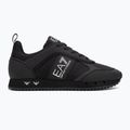 Обувки EA7 Emporio Armani Black & White Carbon triple black / silver logo 2