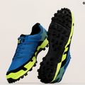 Мъжки обувки за бягане Inov-8 Mudclaw 300 blue/yellow 19