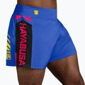 Hayabusa Icon Kickboxing мъжки шорти за тренировка синьо/жълто 2