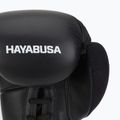 Hayabusa S4 Lace Up боксови ръкавици бели S4LACBG-BK 5