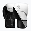 Боксови ръкавици Hayabusa E1 Boxing white/silver