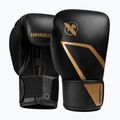 Боксьорски ръкавици Hayabusa E1 Boxing black/gold 2