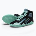 Боксьорски обувки Hayabusa Surge black/cyan