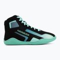 Боксьорски обувки Hayabusa Surge black/cyan 2