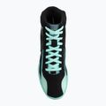 Боксьорски обувки Hayabusa Surge black/cyan 5