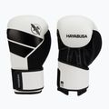Боксови ръкавици Hayabusa S4 черно-бели S4BG