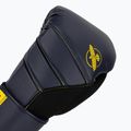 Боксови ръкавици Hayabusa T3 тъмносини/жълти 5
