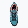 Дамски ботуши за трекинг CMP Moon Low Wp teal/red fluo 5